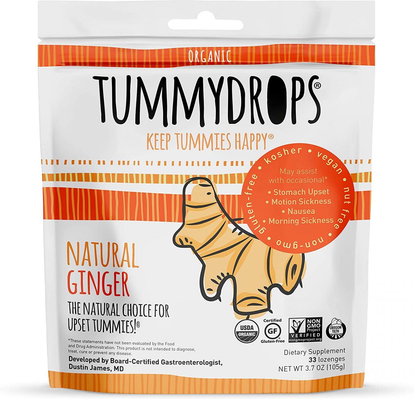 TummyDrops help with morning sickness during pregnancy, especially through the first trimester. 