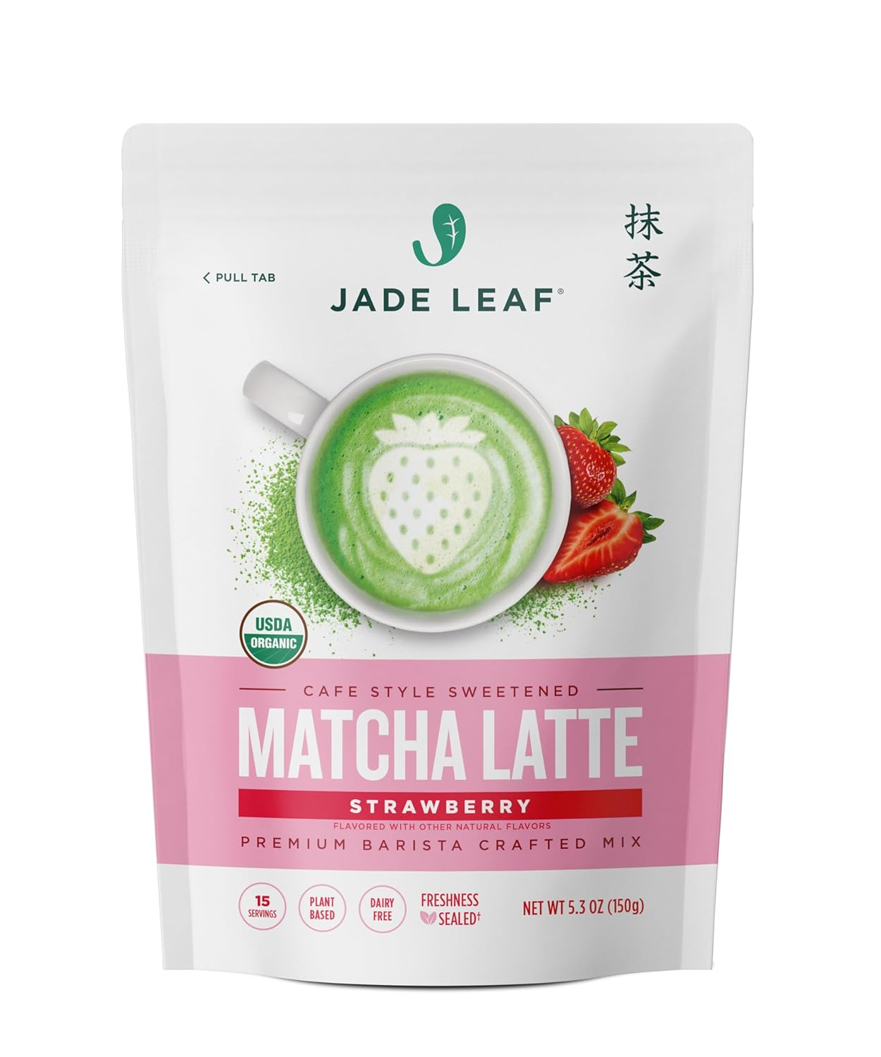 Strawberry Matcha Latte